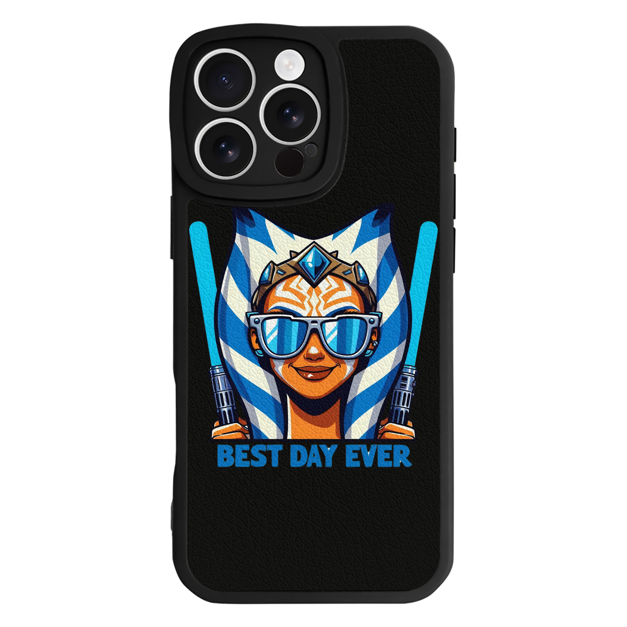（画像用） スター・ウォーズ Star Wars 【iPhone 16シリーズ対応】シリコンスマホケース（レザー調） 材質：シリコン